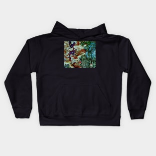 Tree bark pattern Kids Hoodie